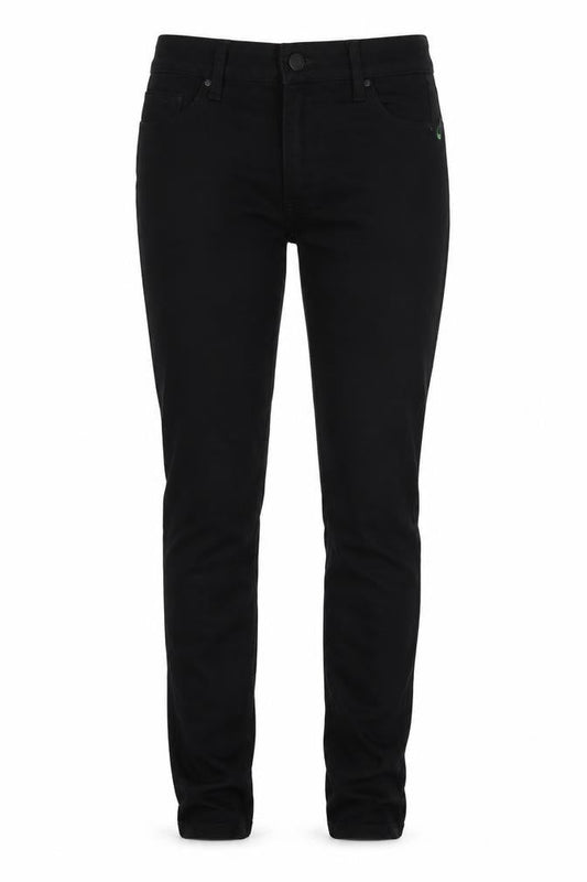 Marks & Spencer Womens Black Cotton Skinny Jeans Size 10 L28 in Regular