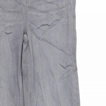 Womens UK Size 8 Marks and Spencer Regular Fit Straight Grey Jeans