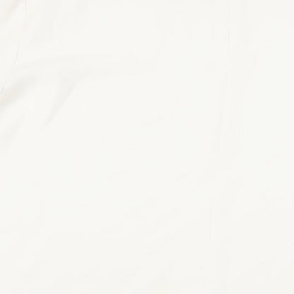 Womens UK Size M Zara White Basic Blouse