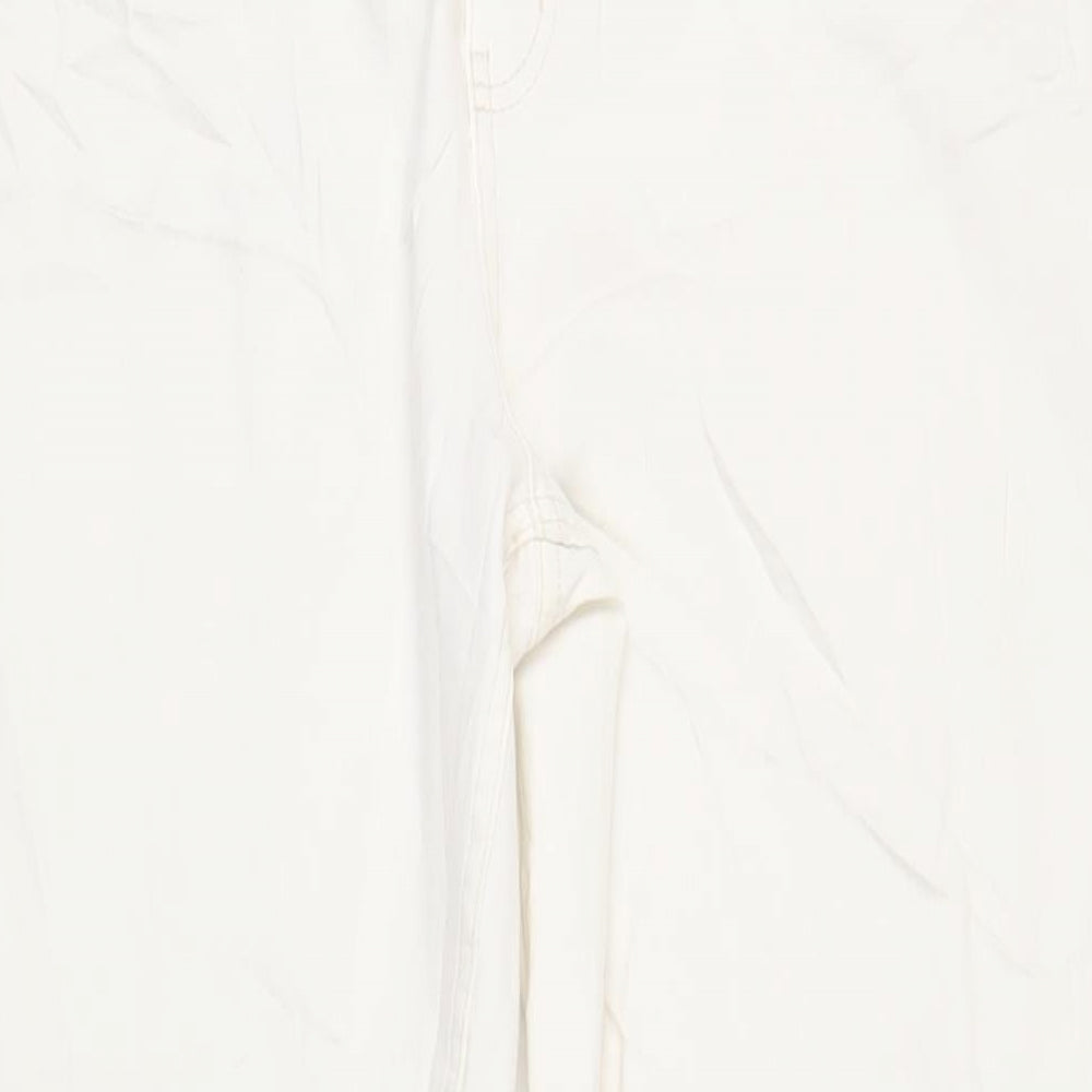 Womens UK Size 24 Marks and Spencer Regular Fit Bootcut Ivory Jeans