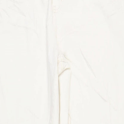 Womens UK Size 24 Marks and Spencer Regular Fit Bootcut Ivory Jeans