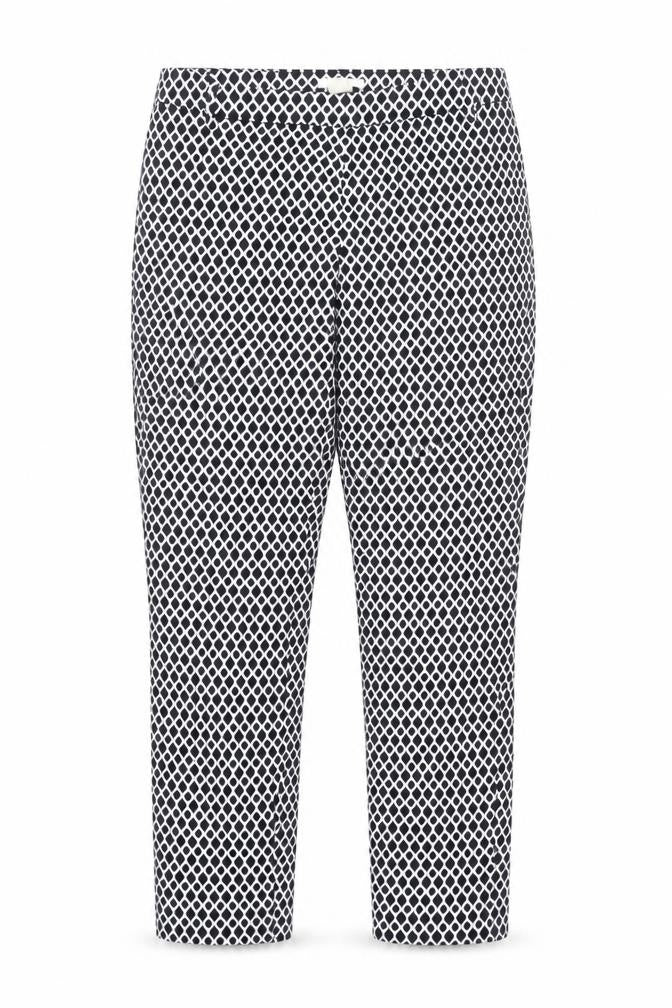 Womens UK Size 10 H&M Regular Fit Capri Black Trousers