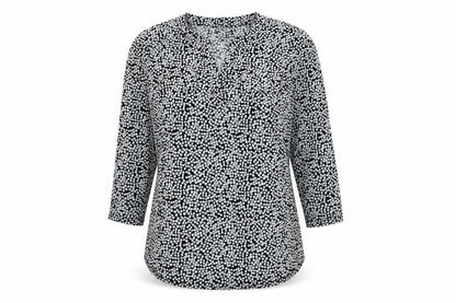 Womens UK Size M Jones New York Grey Basic Button-Up