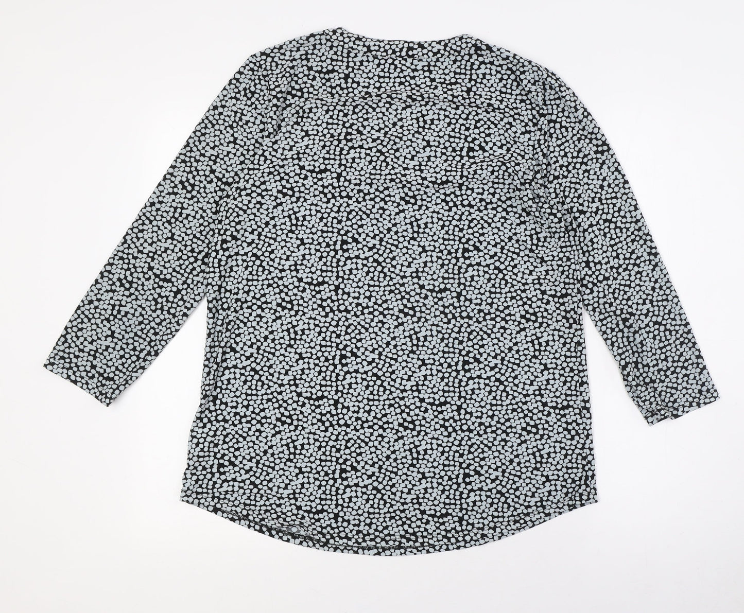 Womens UK Size M Jones New York Grey Basic Button-Up