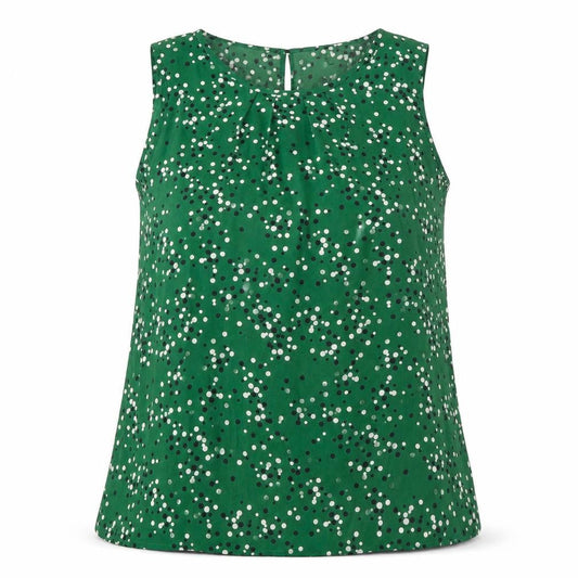 Womens UK Size 20 Paraphrase Green Basic Button-Up