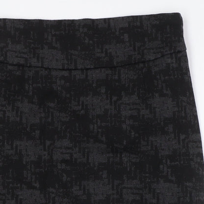 Grace Womens Black Polyester Straight & Pencil Skirt Size 12 Zip