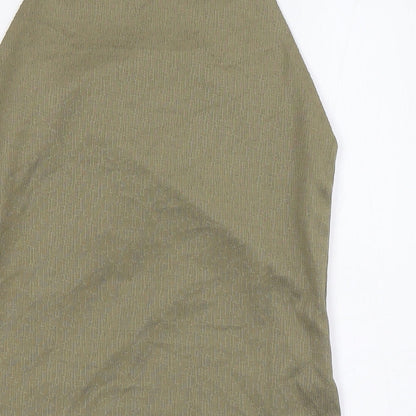 Womens UK Size M RESERVED Green Basic Tank