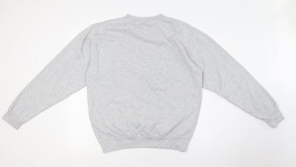 PRO RTX Mens Grey Polyester Pullover Sweatshirt Size M - Northern