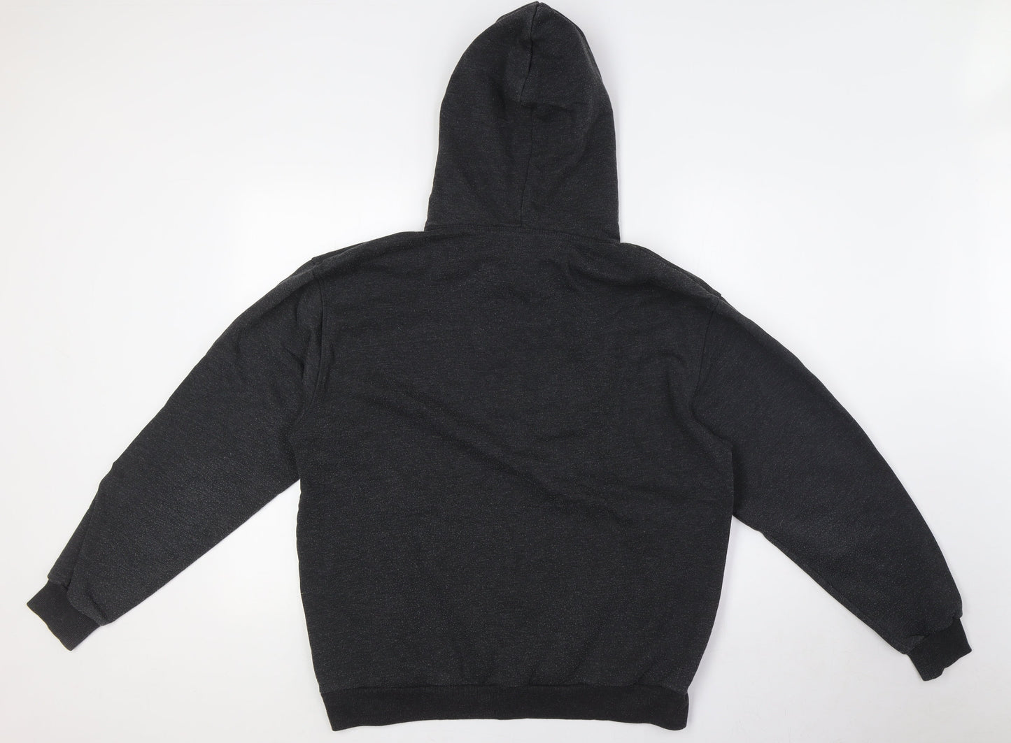 Mens UK Size L Divided by H&M Black Pullover Hoodie