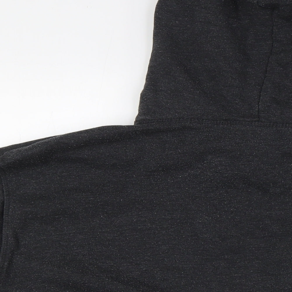 Mens UK Size L Divided by H&M Black Pullover Hoodie