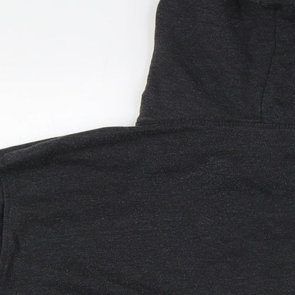 Mens UK Size L Divided by H&M Black Pullover Hoodie