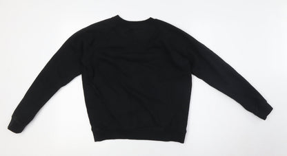 Womens UK Size 6 Jack Wills Black Pullover Sweatshirt
