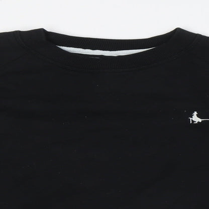 Womens UK Size 6 Jack Wills Black Pullover Sweatshirt