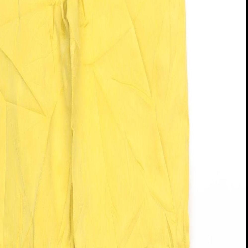 Womens UK Size 8 Marks and Spencer Regular Fit Skinny Yellow Jeans