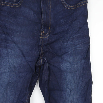 Womens UK Size 8 Marks and Spencer Regular Fit Skinny Blue Jeans