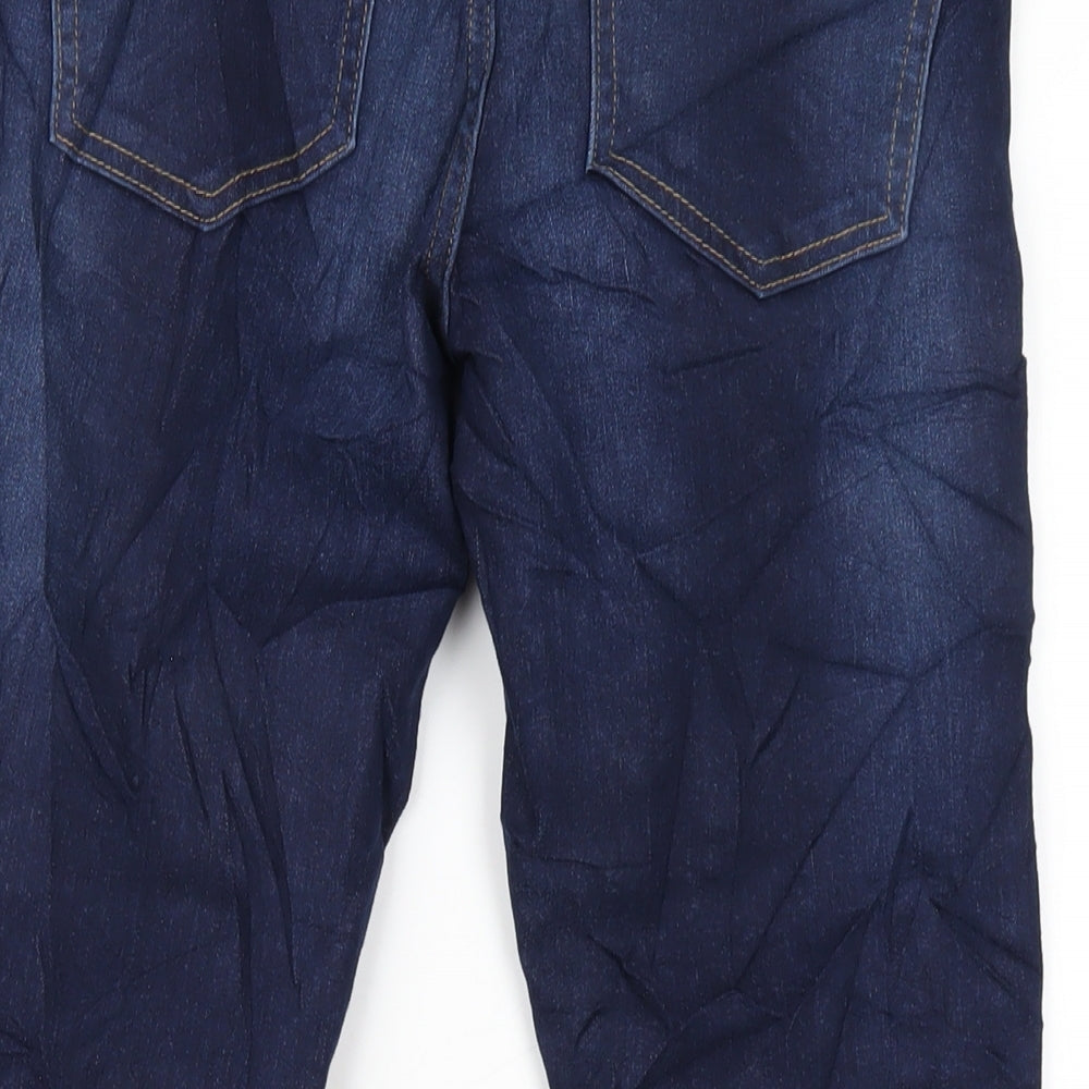 Womens UK Size 8 Marks and Spencer Regular Fit Skinny Blue Jeans