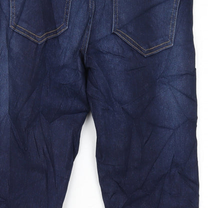 Womens UK Size 8 Marks and Spencer Regular Fit Skinny Blue Jeans