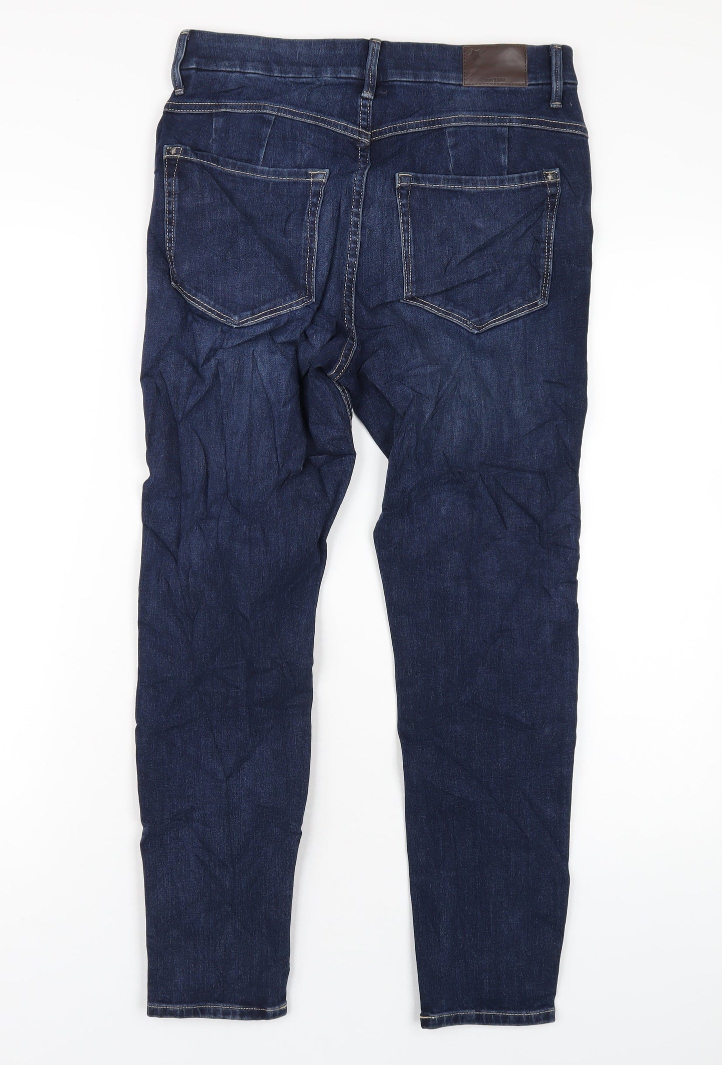 Womens UK Size 10 Marks and Spencer Regular Fit Skinny Blue Jeans