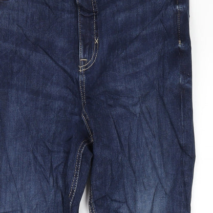 Womens UK Size 10 Marks and Spencer Regular Fit Skinny Blue Jeans