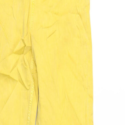 Womens UK Size 8 Marks and Spencer Regular Fit Skinny Yellow Jeans
