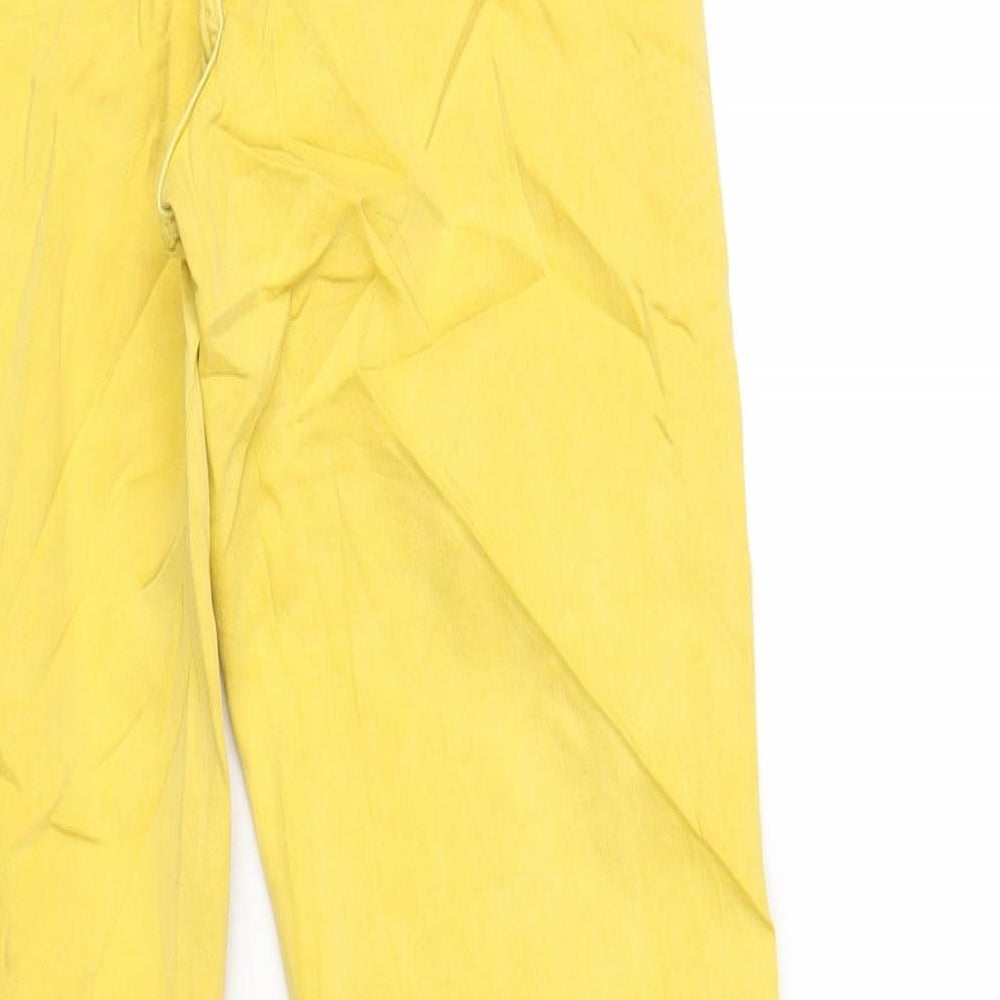 Womens UK Size 8 Marks and Spencer Regular Fit Skinny Yellow Jeans