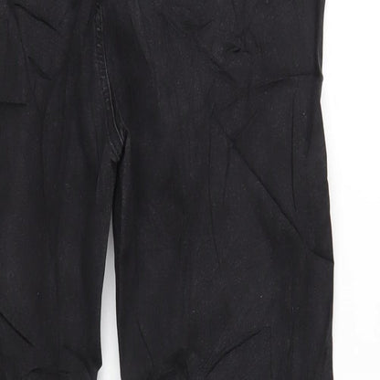 Marks and Spencer Womens Black Cotton Jegging Jeans Size 34 in L30 in Regular