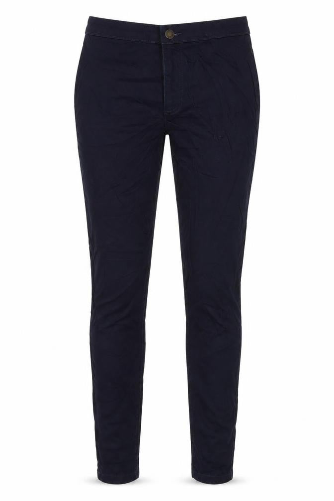 Marks & Spencer Womens Blue Cotton Skinny Jeans Size 10 L27 in Regular Zip