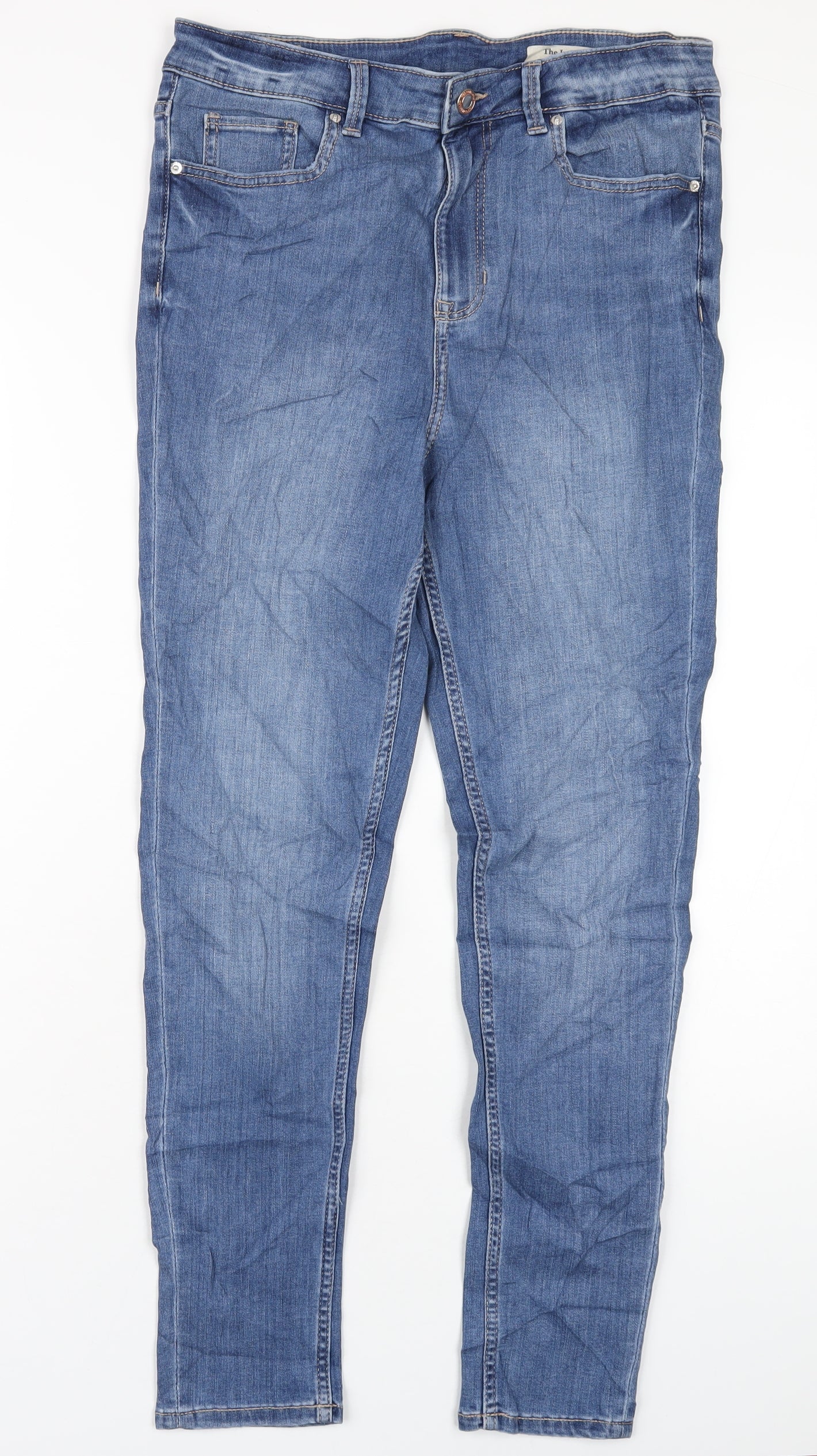 Womens UK Size 12 Marks and Spencer Regular Fit Skinny Blue Jeans