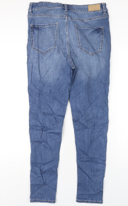 Womens UK Size 12 Marks and Spencer Regular Fit Skinny Blue Jeans
