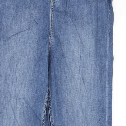 Womens UK Size 12 Marks and Spencer Regular Fit Skinny Blue Jeans