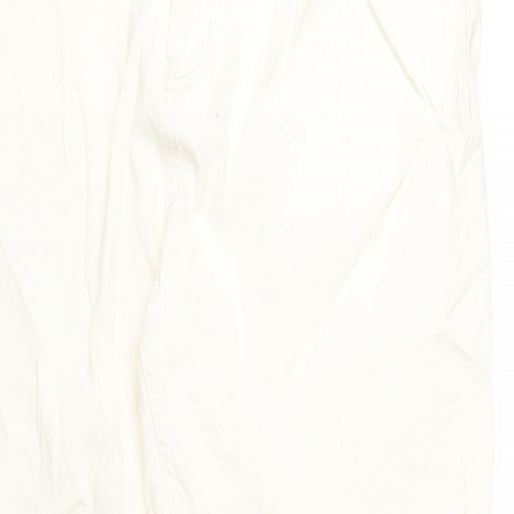 Womens UK Size 16 Marks and Spencer Regular Fit Skinny Ivory Jeans