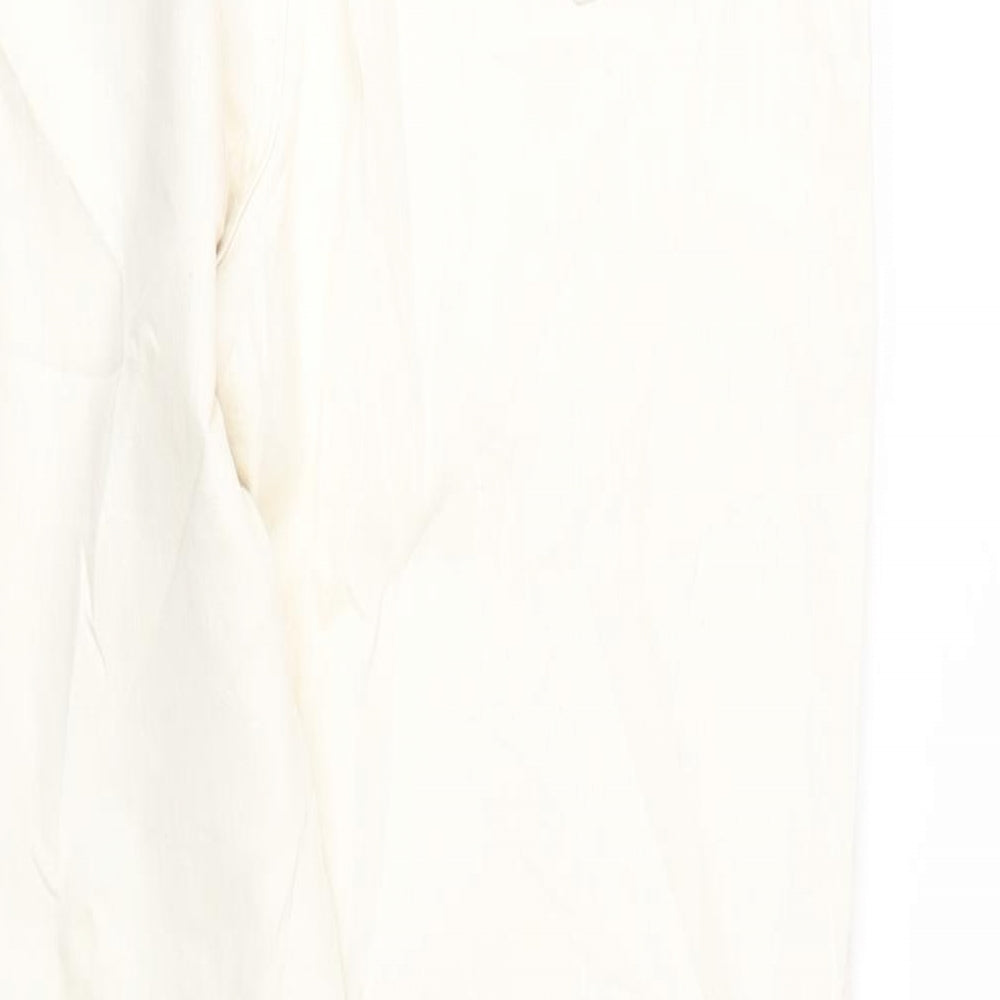 Womens UK Size 16 Marks and Spencer Regular Fit Skinny Ivory Jeans