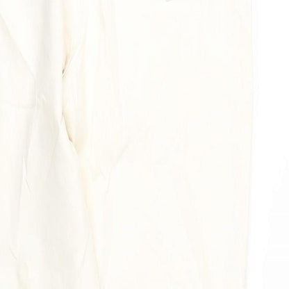 Womens UK Size 16 Marks and Spencer Regular Fit Skinny Ivory Jeans