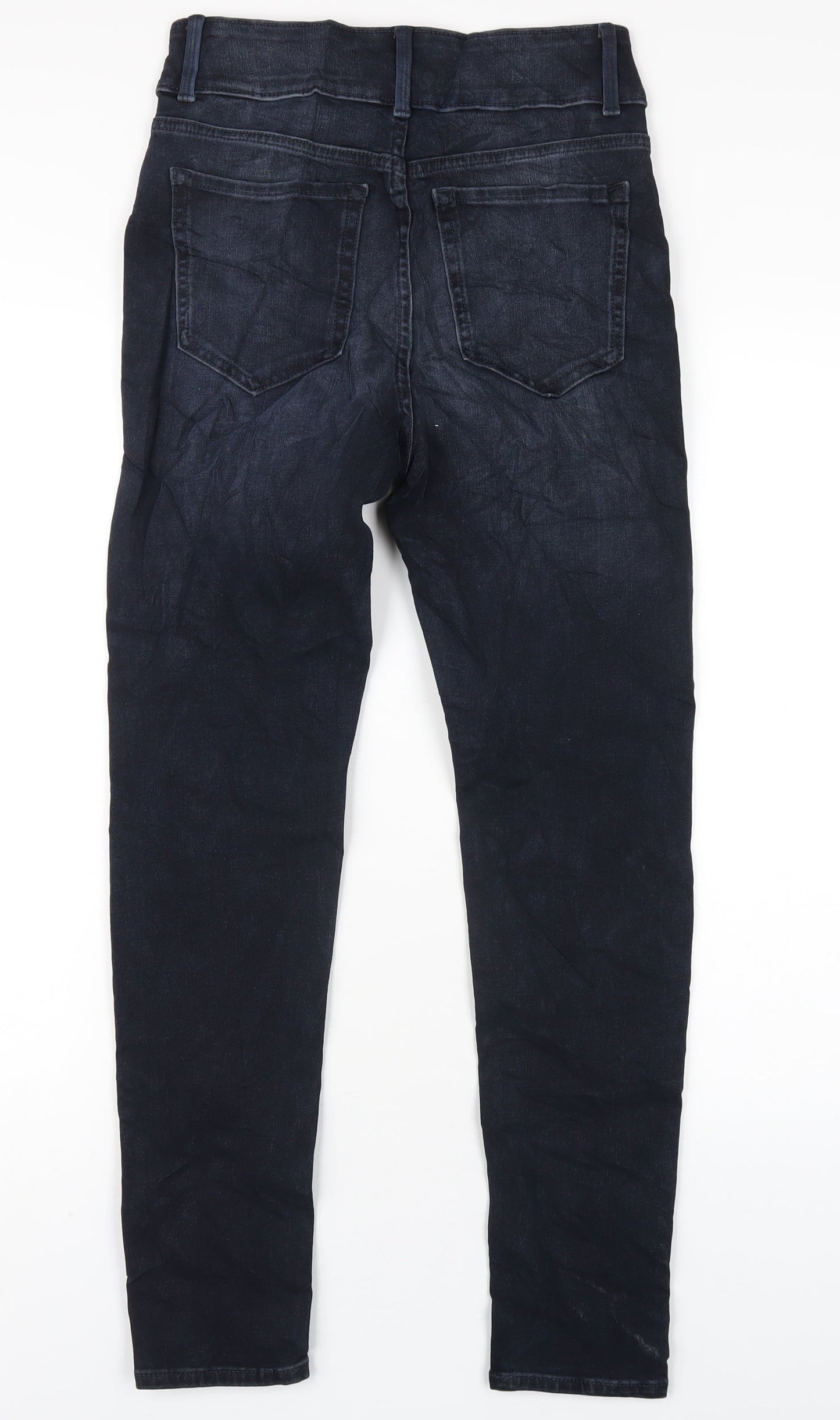 Womens UK Size 8 Marks and Spencer Regular Fit Skinny Blue Jeans