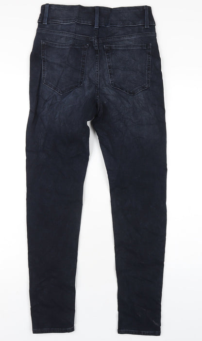 Womens UK Size 8 Marks and Spencer Regular Fit Skinny Blue Jeans