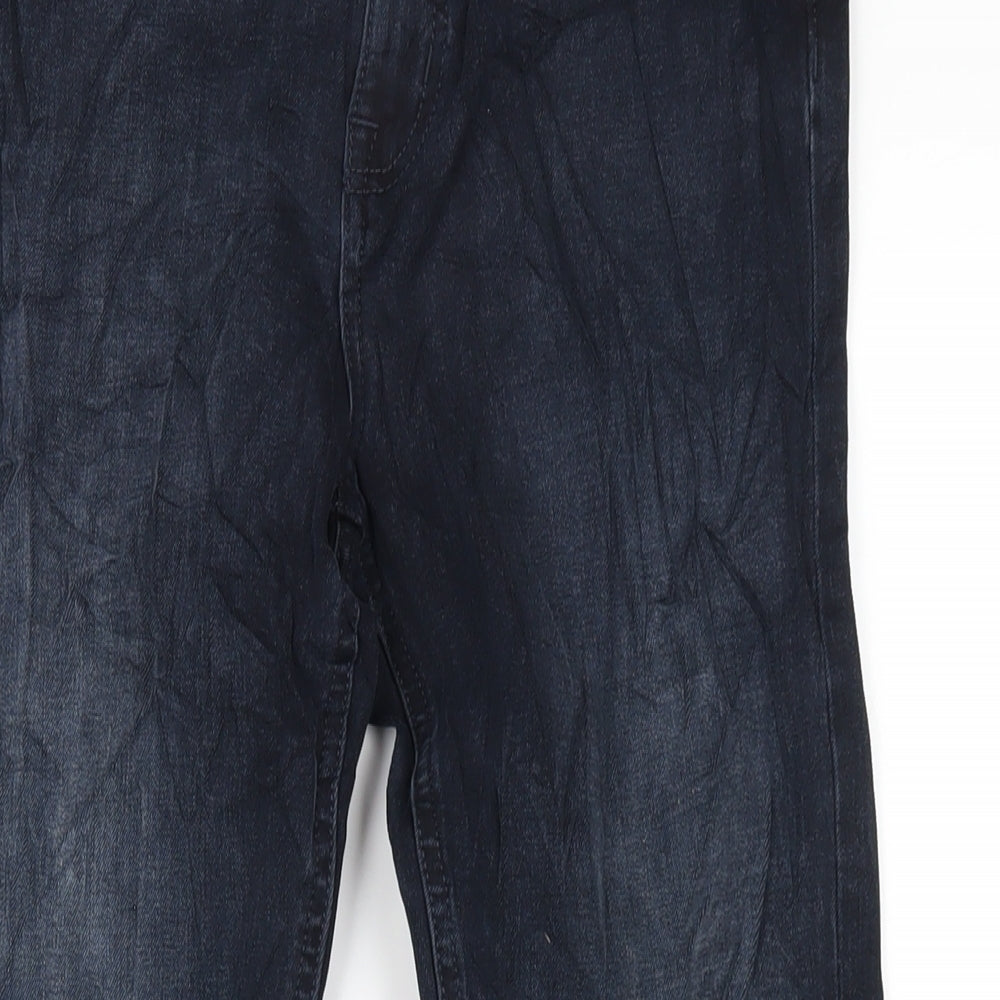 Womens UK Size 8 Marks and Spencer Regular Fit Skinny Blue Jeans