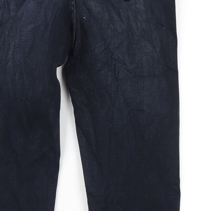 Womens UK Size 8 Marks and Spencer Regular Fit Skinny Blue Jeans