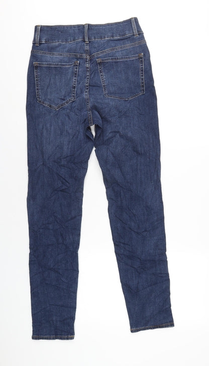 Womens UK Size 10 Marks and Spencer Regular Fit Skinny Blue Jeans