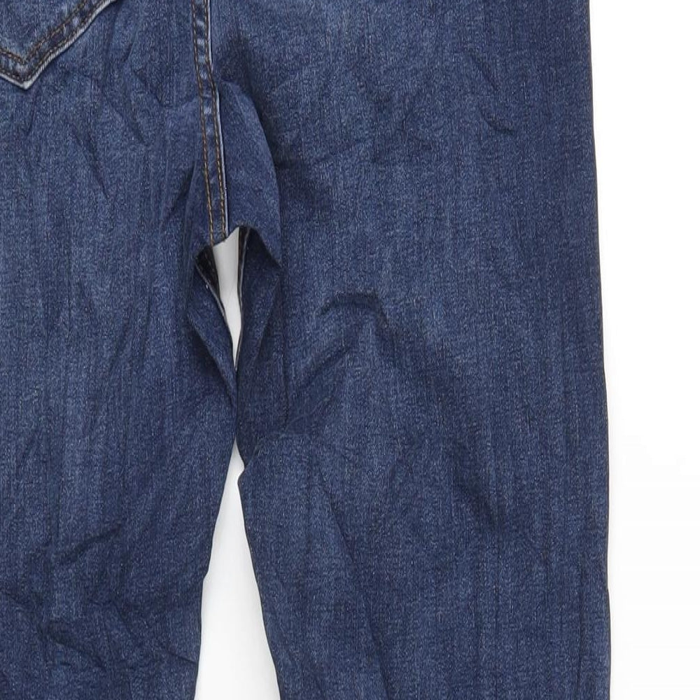 Womens UK Size 10 Marks and Spencer Regular Fit Skinny Blue Jeans