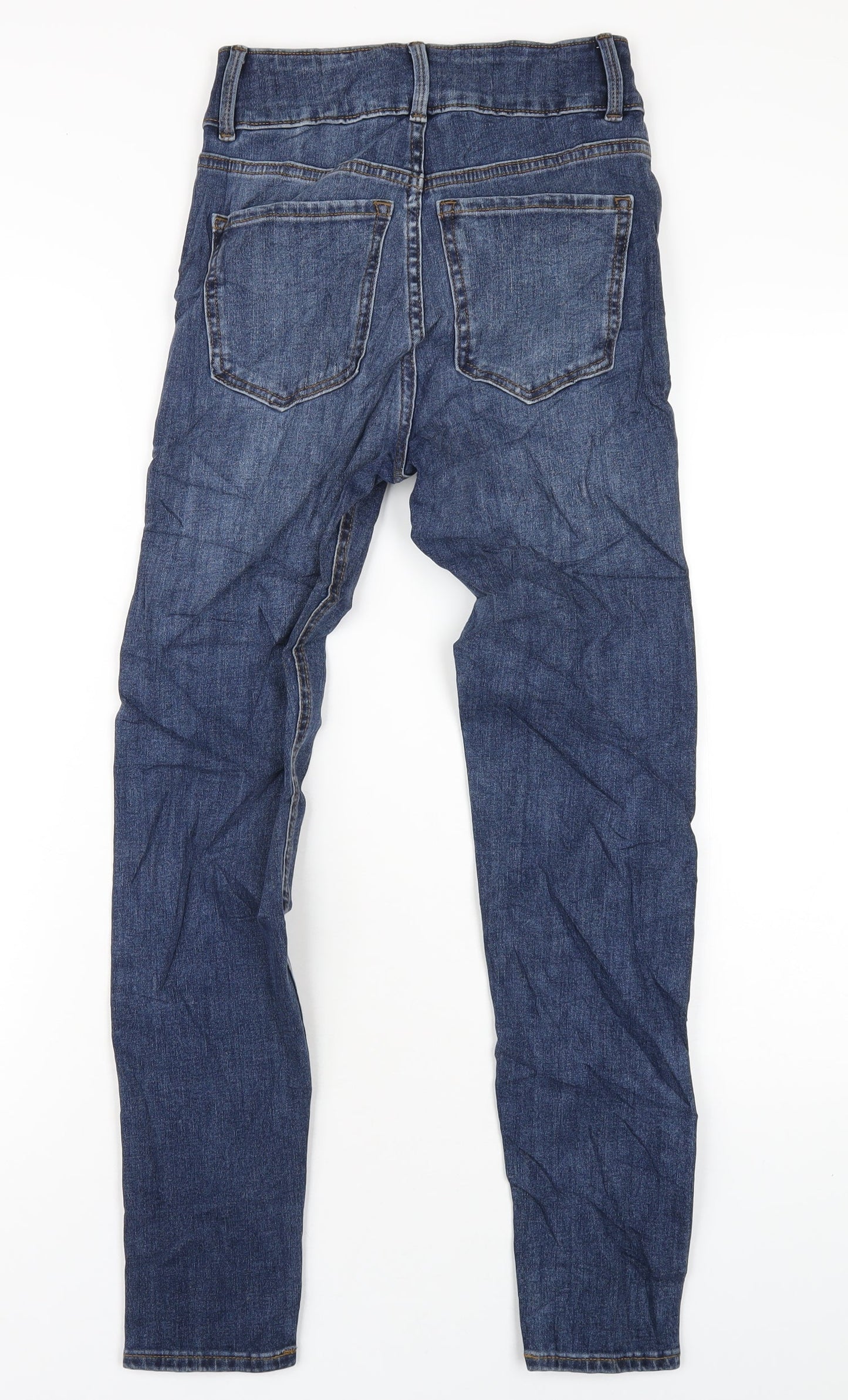 Womens UK Size 6 Marks and Spencer Regular Fit Skinny Blue Jeans