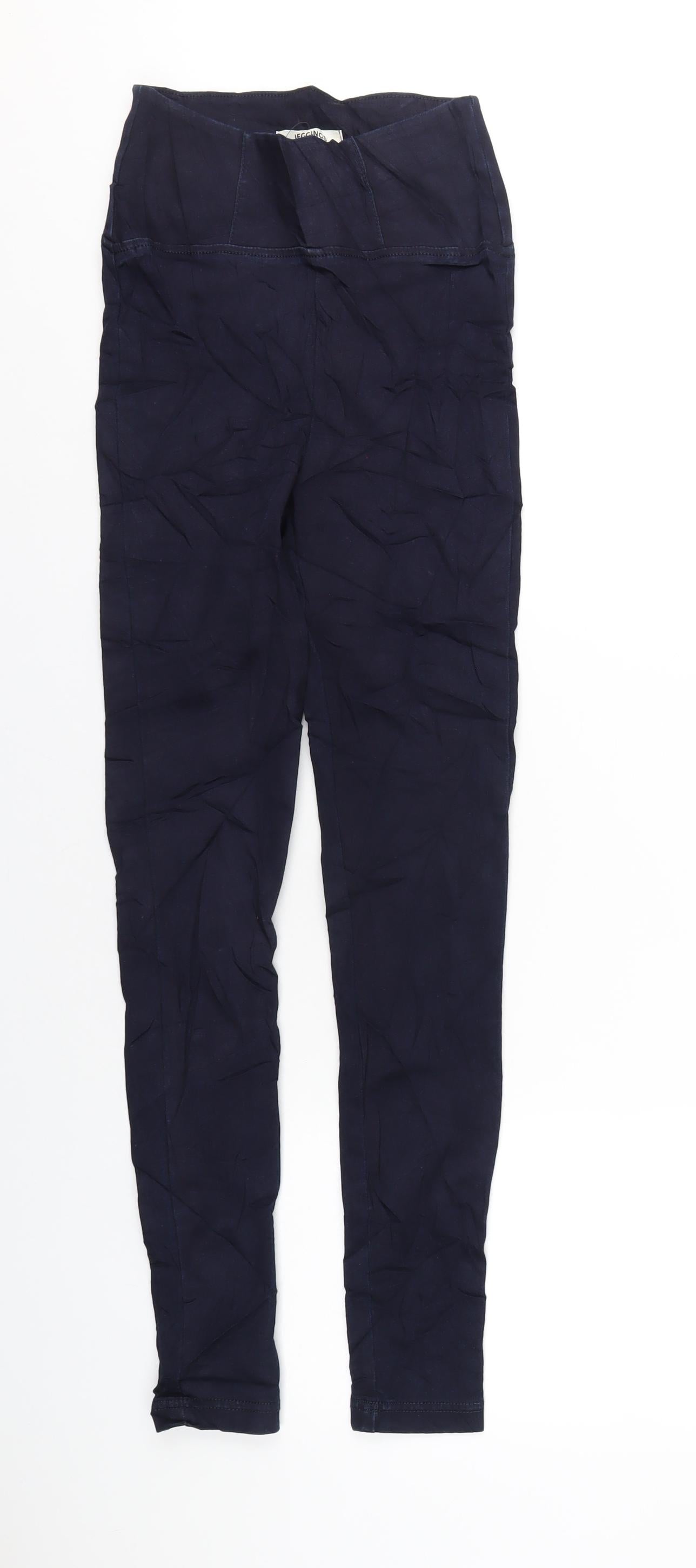 Womens UK Size 8 Marks and Spencer Regular Fit Jegging Blue Jeans