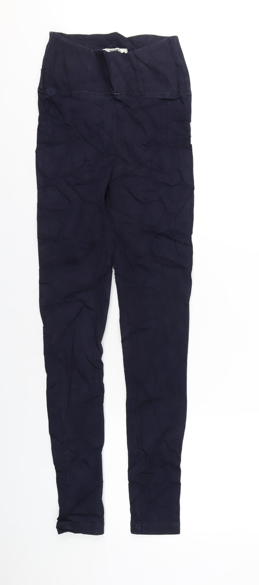 Womens UK Size 8 Marks and Spencer Regular Fit Jegging Blue Jeans