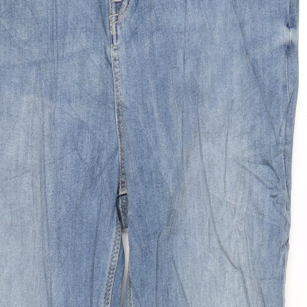 Womens UK Size 36 in Marks and Spencer Regular Fit Straight Blue Jeans