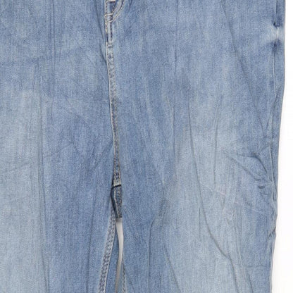 Womens UK Size 36 in Marks and Spencer Regular Fit Straight Blue Jeans