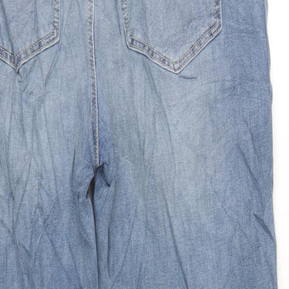 Womens UK Size 36 in Marks and Spencer Regular Fit Straight Blue Jeans