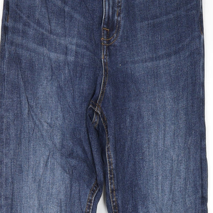 Womens UK Size 8 Marks and Spencer Regular Fit Skinny Blue Jeans