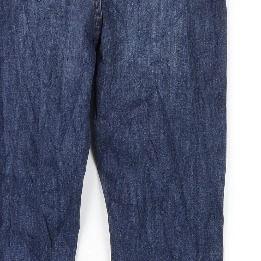 Womens UK Size 8 Marks and Spencer Regular Fit Skinny Blue Jeans