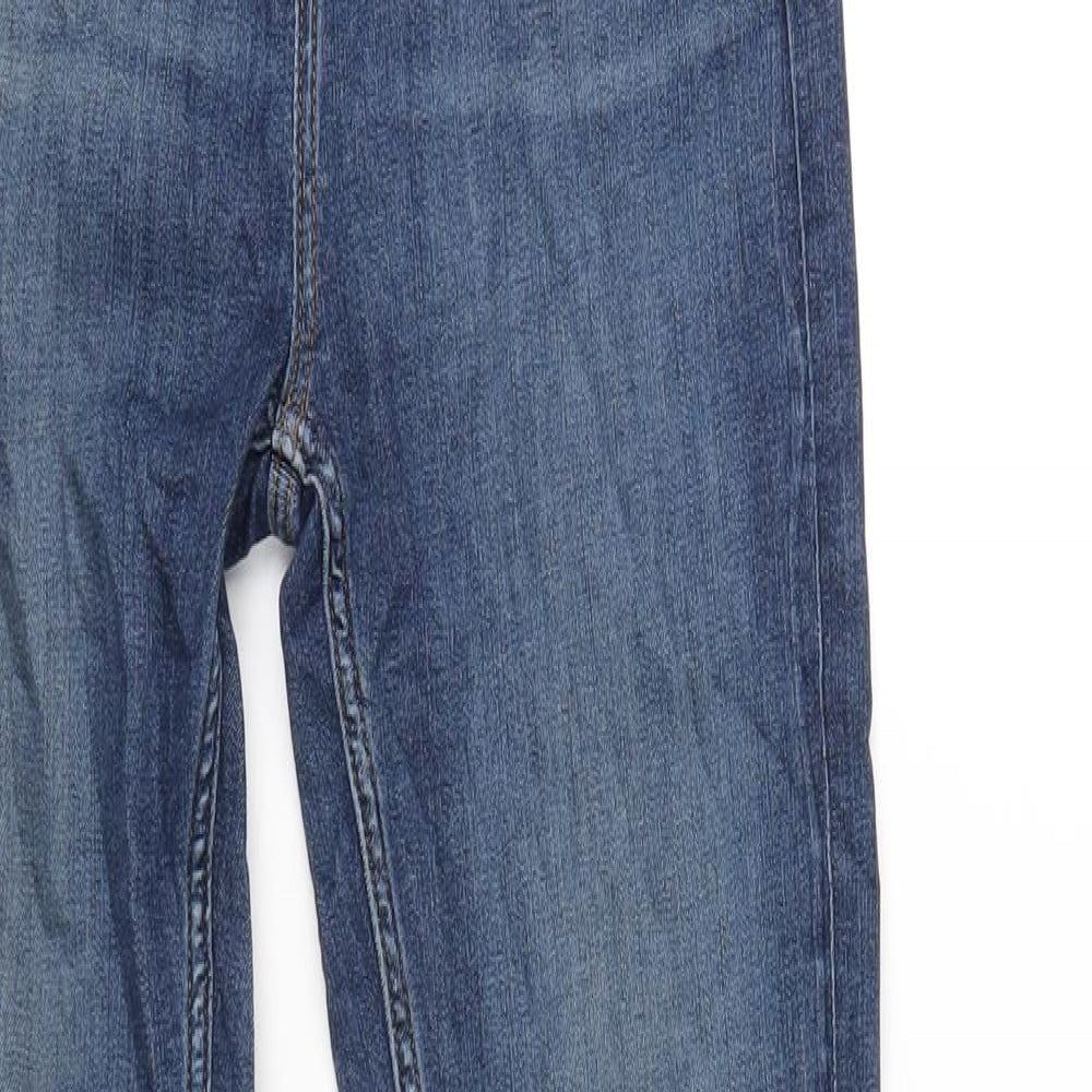Womens UK Size 8 Marks and Spencer Regular Fit Skinny Blue Jeans