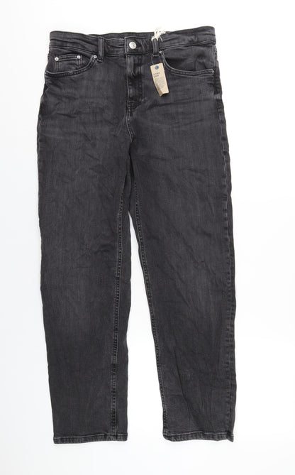 Womens UK Size 6 Marks and Spencer Regular Fit Straight Blue Jeans