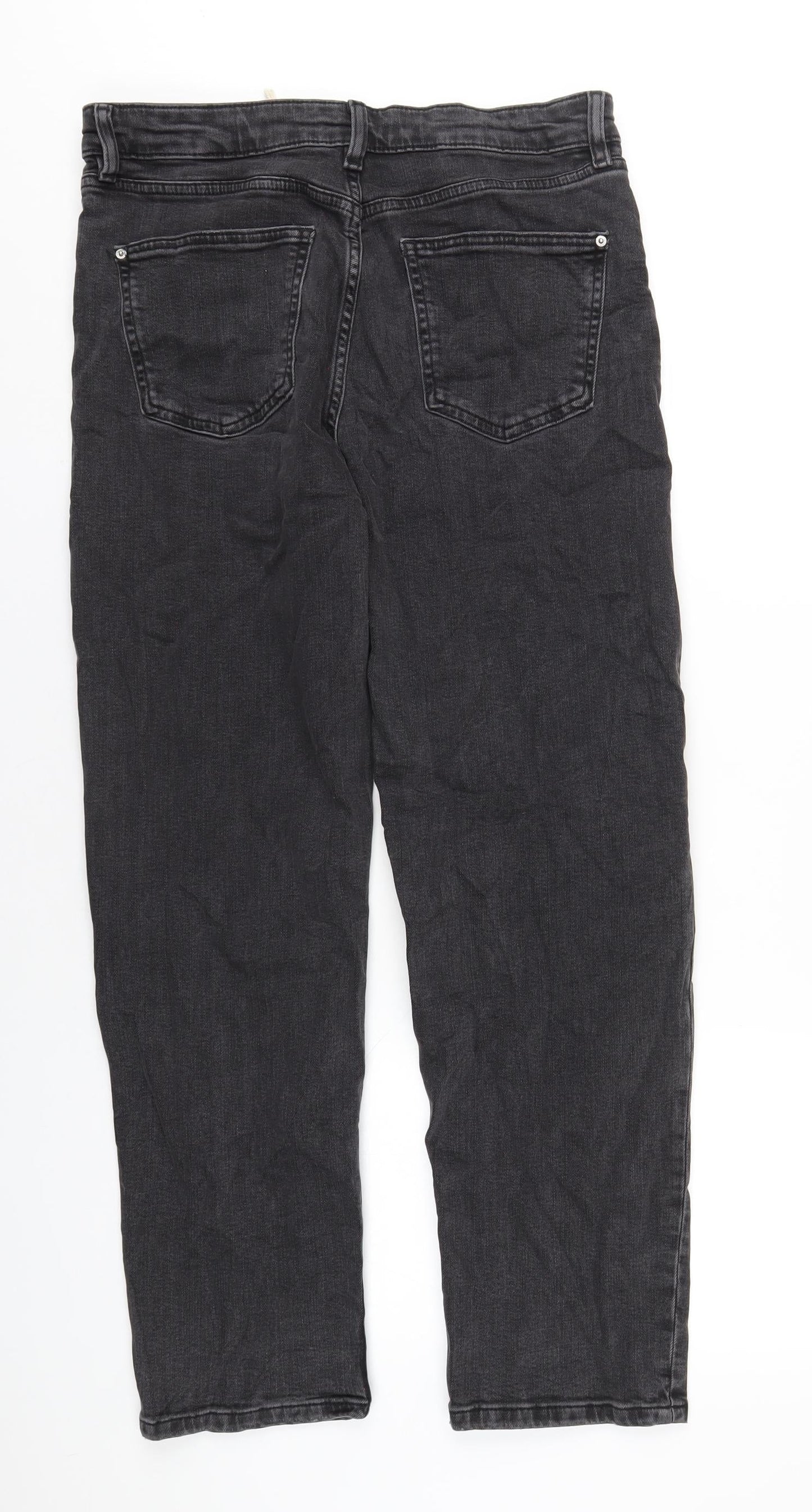 Womens UK Size 6 Marks and Spencer Regular Fit Straight Blue Jeans